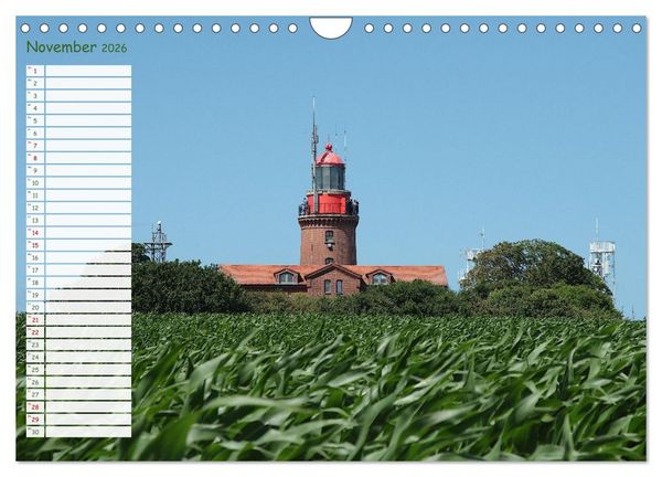 Produktbild: K&uuml;hlungsborn Geburtstagsplaner (Wandkalender 2026 DIN A4 quer), CALVENDO Monatskalender