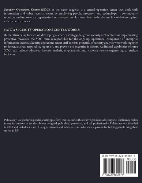 Produktbild: Managing Modern Security Operations Center & Building Perfect Career as SOC Analyst
