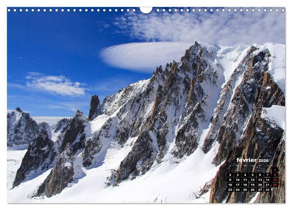 Produktbild: Les paysages de montagne Haute-Savoie (Calendrier mural 2026 DIN A3 vertical), CALVENDO calendrier mensuel