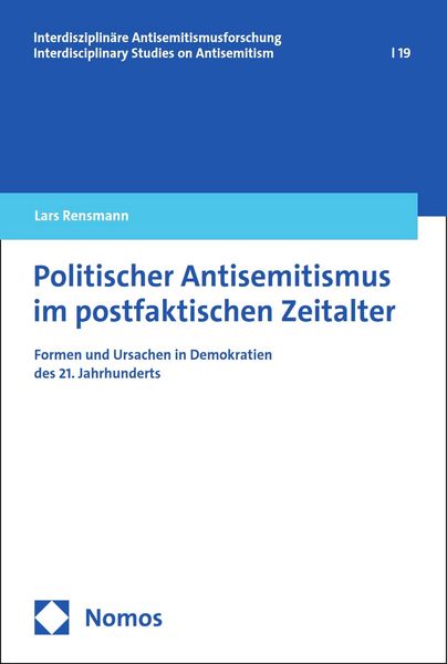 Produktbild: Politischer Antisemitismus im postfaktischen Zeitalter