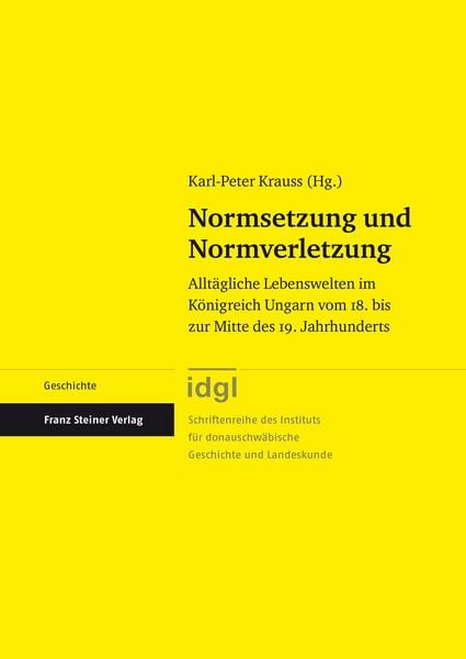 Produktbild: Normsetzung und Normverletzung