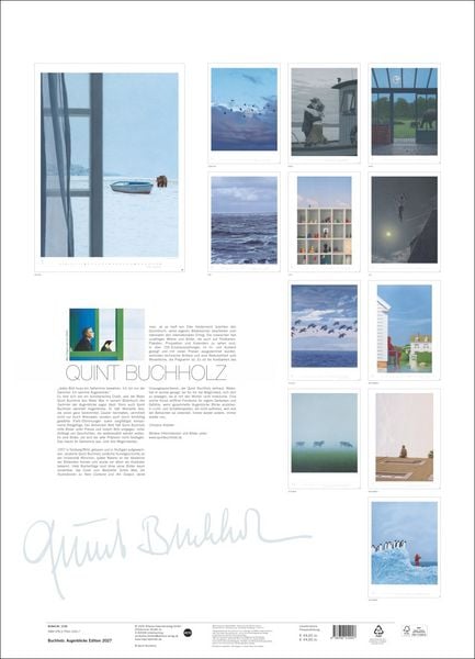Produktbild: Quint Buchholz: Augenblicke Kalender 2027