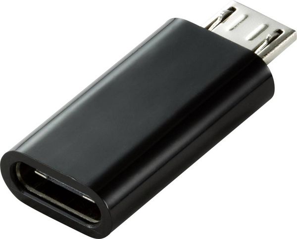 Produktbild: Renkforce USB 2.0 Adapter [1x USB 2.0 Stecker Micro-B - 1x USB-C&reg; Buchse]