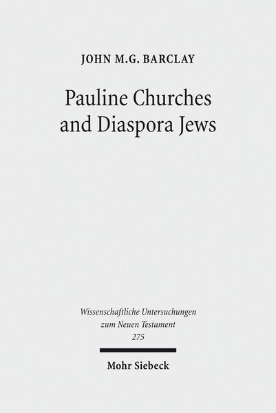 Produktbild: Pauline Churches and Diaspora Jews