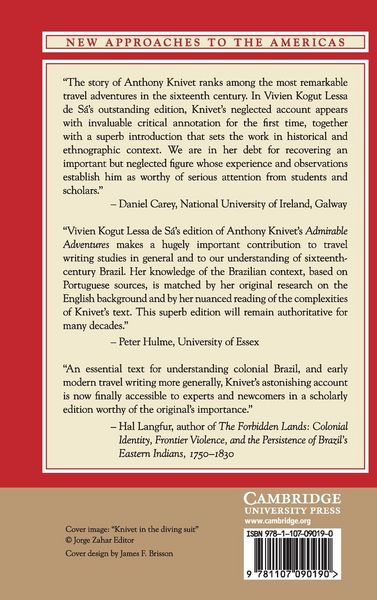 Produktbild: The Admirable Adventures and Strange Fortunes of Master Anthony Knivet