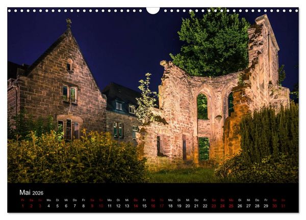 Produktbild: M&auml;rchenhaftes Marburg (Wandkalender 2026 DIN A3 quer), CALVENDO Monatskalender