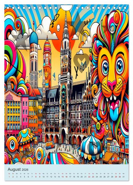 Produktbild: Deutschland hat Pop auf eigene Art (Wandkalender 2026 DIN A4 hoch), CALVENDO Monatskalender