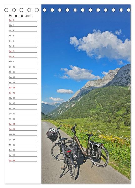 Produktbild: Auf dem Lechradweg - Zwischen Formarinsee und Landsberg am Lech (Tischkalender 2026 DIN A5 hoch), CALVENDO Monatskalender