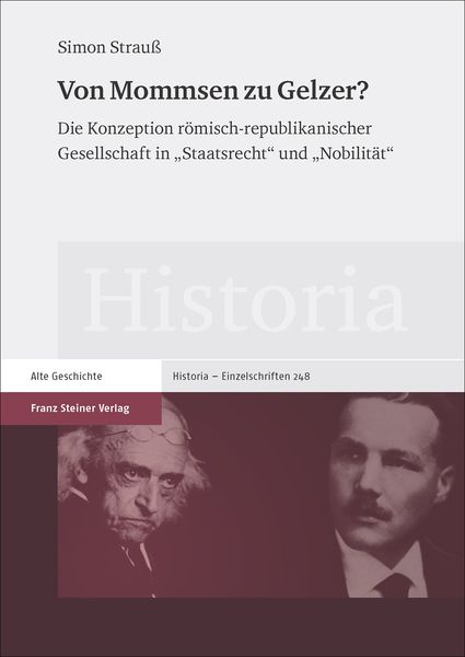 Produktbild: Von Mommsen zu Gelzer?