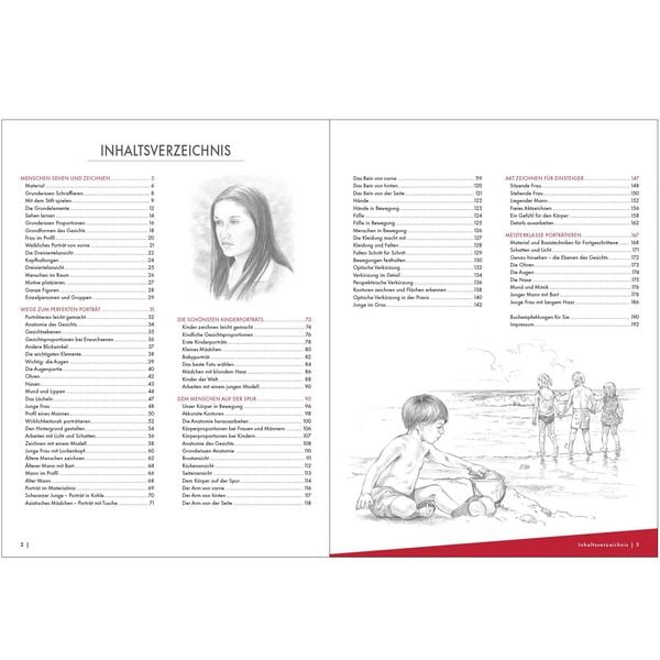 Produktbild: Die Kunst des Zeichnens Menschen. Die beste Zeichenschule