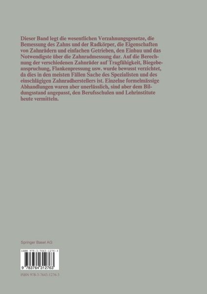 Produktbild: Das Berechnen von Zahnr&auml;dern und Getriebe-Verzahnungen