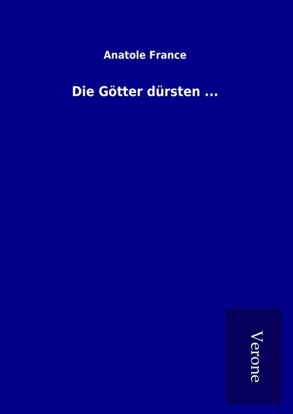 Produktbild: Die G&ouml;tter d&uuml;rsten ...