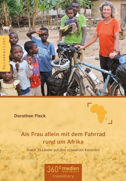 Produktbild: Als Frau allein mit dem Fahrrad rund um Afrika