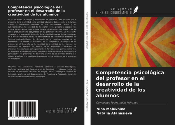 Produktbild: Competencia psicol&oacute;gica del profesor en el desarrollo de la creatividad de los alumnos