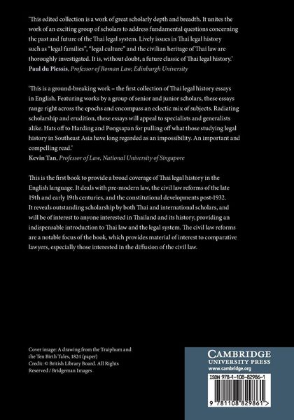 Produktbild: Thai Legal History