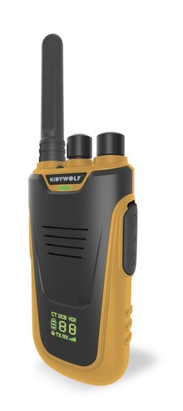 Produktbild: KIDYWOLF Walkie-Talkies mit Taschenlampe gr&uuml;n/orange