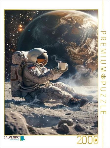 Produktbild: CALVENDO Puzzle Kaffeepause | 2000 Teile Lege-Gr&ouml;&szlig;e 90x67cm Foto-Puzzle f&uuml;r gl&uuml;ckliche Stunden