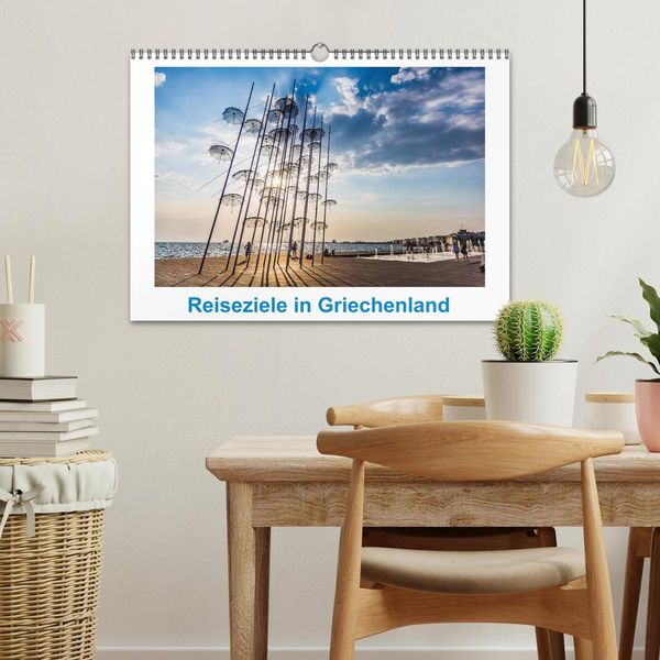 Produktbild: Reiseziele in Griechenland (Wandkalender 2026 DIN A3 quer), CALVENDO Monatskalender
