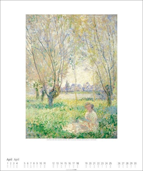 Produktbild: Claude Monet Kalender 2027