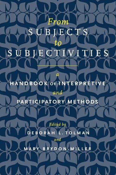 Produktbild: From Subjects to Subjectivities