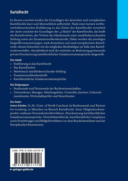 Produktbild: Kartellrecht