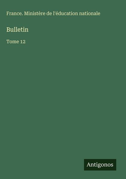 Produktbild: Bulletin