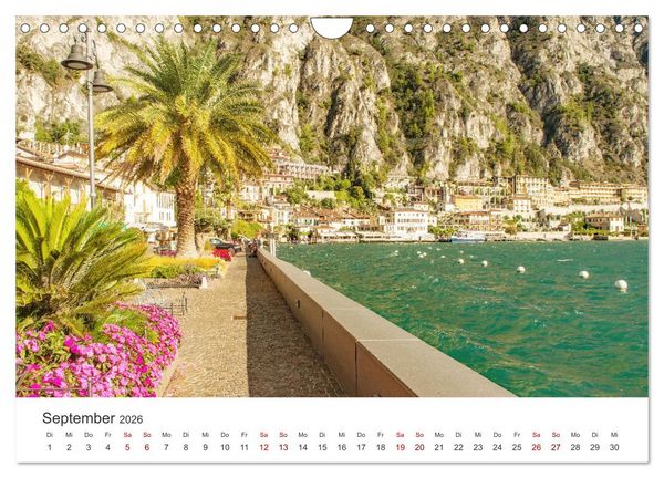 Produktbild: Limone sul Garda - Traumreiseziel (Wandkalender 2026 DIN A4 quer), CALVENDO Monatskalender