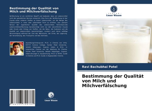 Bestimmung der Qualität von Milch und Milchverfälschung, Taschenbuch von Ravi Bachubhai Patel, Verlag Unser Wissen, 9786203799781