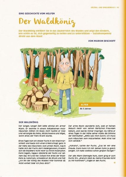 Produktbild: Wald und Wiese in der Kita erleben