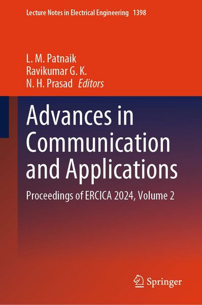 Produktbild: Advances in Communication and Applications