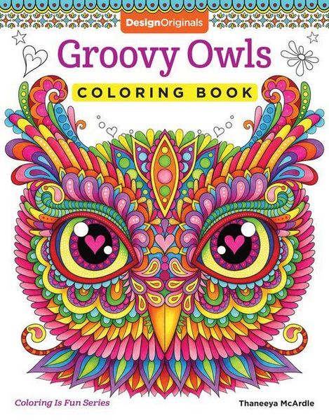 Produktbild: Groovy Owls Coloring Book