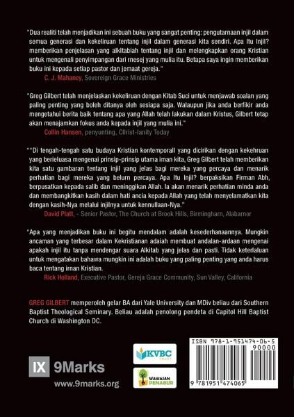 Produktbild: Apa itu Injil? (What Is the Gospel?) (Malay)