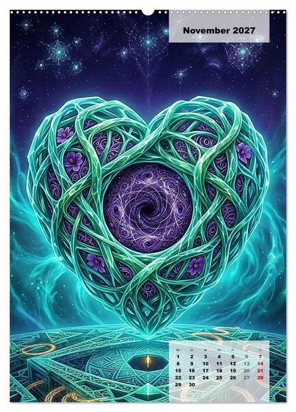 Produktbild: Das Auge von Somnium (Wandkalender 2027 DIN A2 hoch), CALVENDO Monatskalender