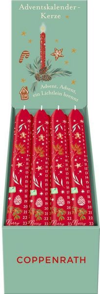 Produktbild: Adventskalender-Kerze &ndash; Alle Jahre wieder