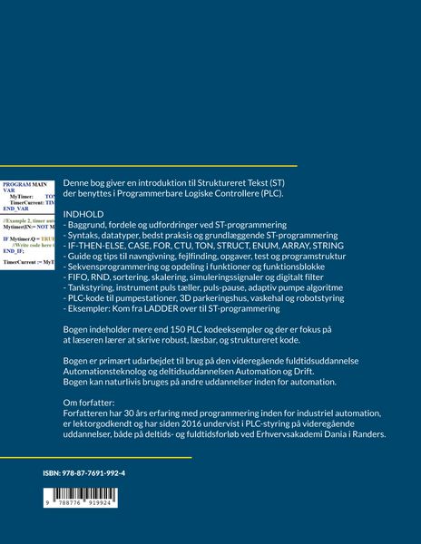 Produktbild: PLC styring med Structured Text (ST), V4