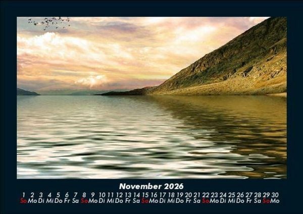 Produktbild: Seeblick 2026 Fotokalender DIN A5