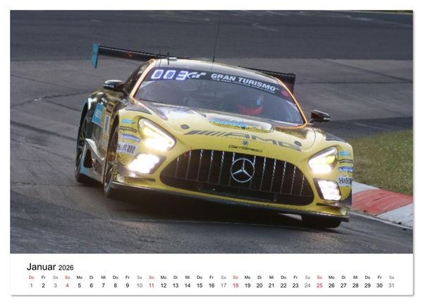 Produktbild: Die Erben der silbernen Pfeile (Wandkalender 2026 DIN A3 quer), CALVENDO Monatskalender