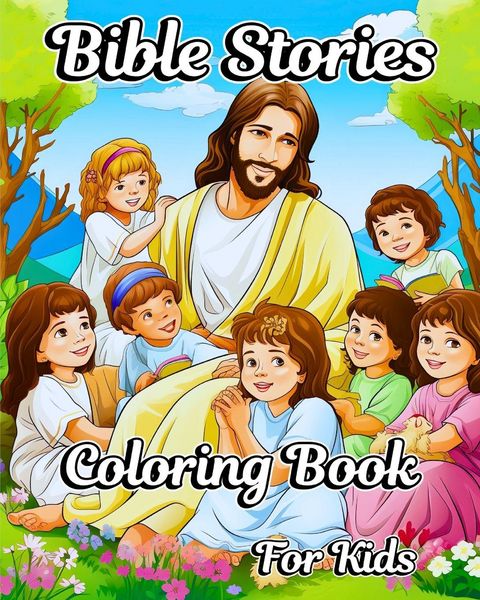 Produktbild: Bible Stories Coloring Book for Kids