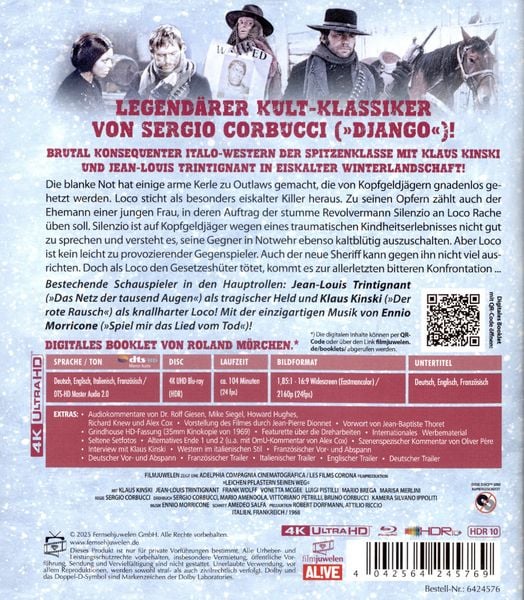 Produktbild: Leichen pflastern seinen Weg (4K UHD-Blu-ray)