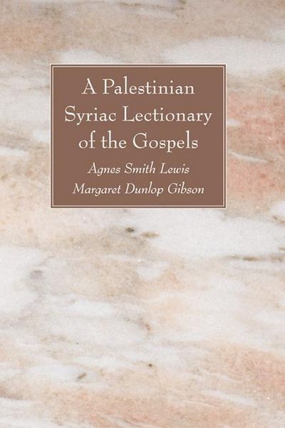 Produktbild: The Palestinian Syriac Lectionary of the Gospels