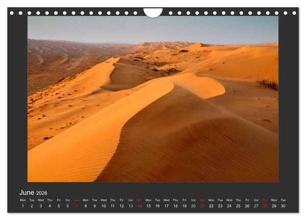 Produktbild: Magical Oman UK Version (Wall Calendar 2026 DIN A4 landscape), CALVENDO 12 Month Wall Calendar