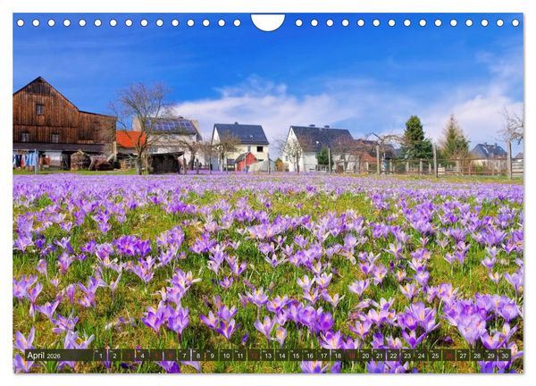 Produktbild: Erzgebirge - Reiches kulturelles Erbe und erholsame Natur (Wandkalender 2026 DIN A4 quer), CALVENDO Monatskalender