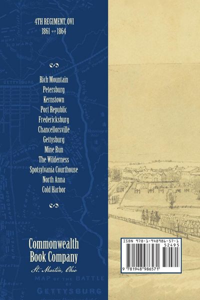 Produktbild: History of the Three Months' and Three Years' Service From April 16th, 1861, to June 22d, 1864, of the Fourth Regiment Ohio Volunteer Infantry in the