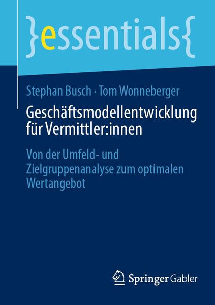Produktbild: Gesch&auml;ftsmodellentwicklung f&uuml;r Vermittler:innen