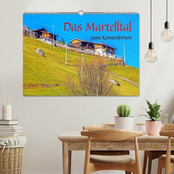 Produktbild: Das Martelltal zum Kennenlernen (Wandkalender 2027 DIN A2 quer), CALVENDO Monatskalender