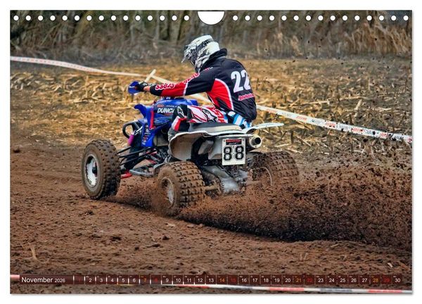Produktbild: Quad - so cool (Wandkalender 2026 DIN A4 quer), CALVENDO Monatskalender