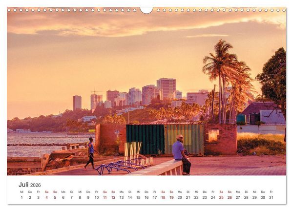Produktbild: Mosambik - Eine Perle im S&uuml;den Afrikas. (Wandkalender 2026 DIN A3 quer), CALVENDO Monatskalender