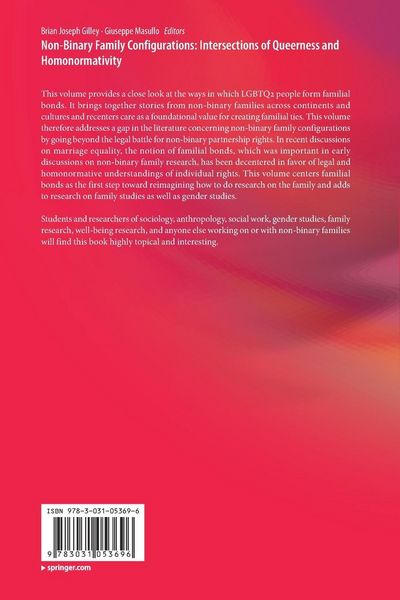 Produktbild: Non-Binary Family Configurations: Intersections of Queerness and Homonormativity