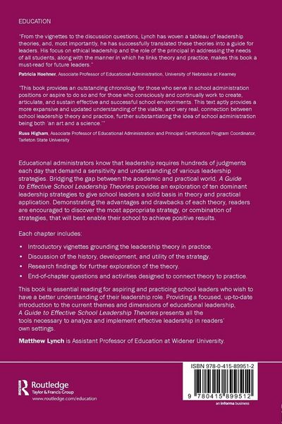 Produktbild: A Guide to Effective School Leadership Theories