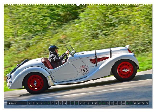Produktbild: OLDTIMER BERGRENNEN - BMW Fahrzeuge (hochwertiger Premium Wandkalender 2025 DIN A2 quer), Kunstdruck in Hochglanz